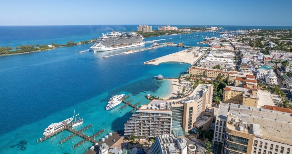 Nassau city and Paradise Island, Bahamas