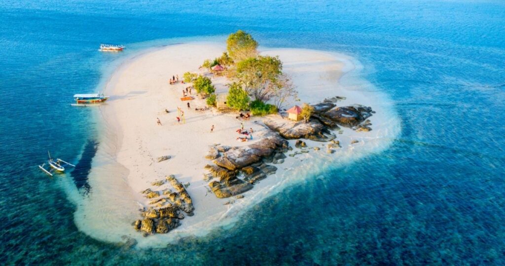 Sceney in Giri Kedis island in Lombok, Indonesia