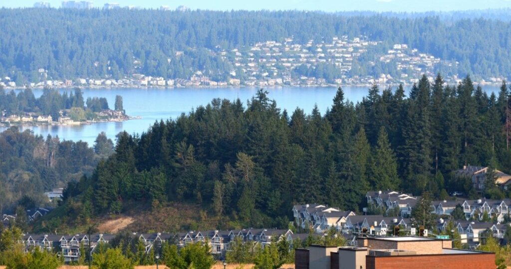 Lake Sammamish View from Issaquah Highlands, Washington