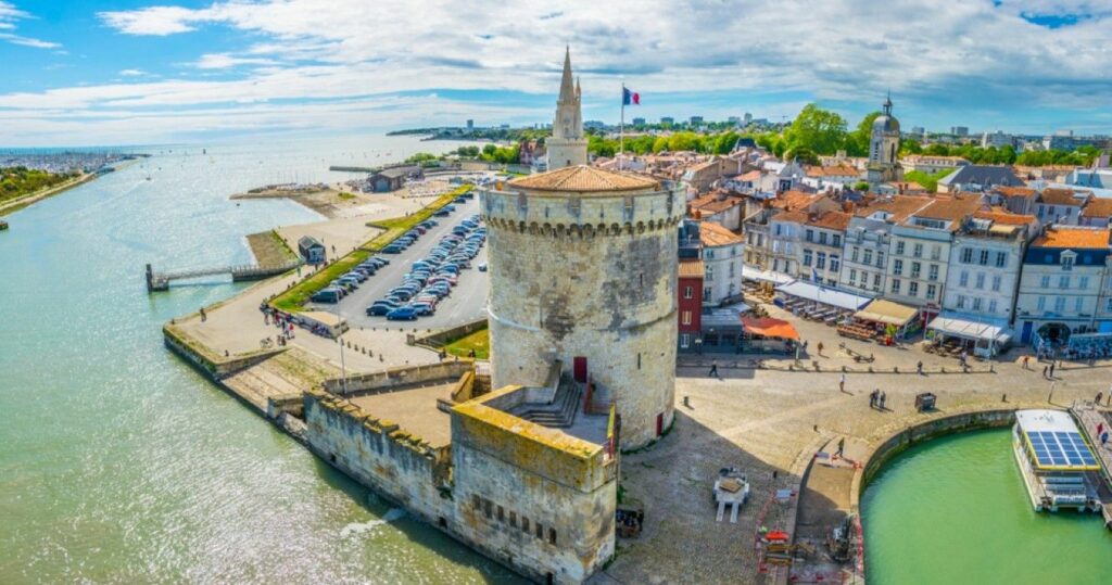 Seaside of La Rochelle, France