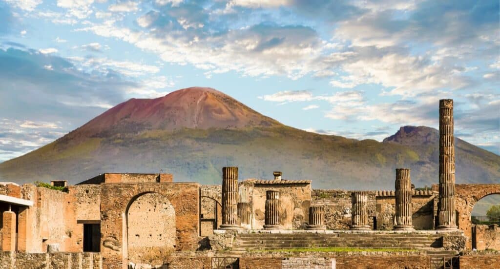 Vesuvius In Italy