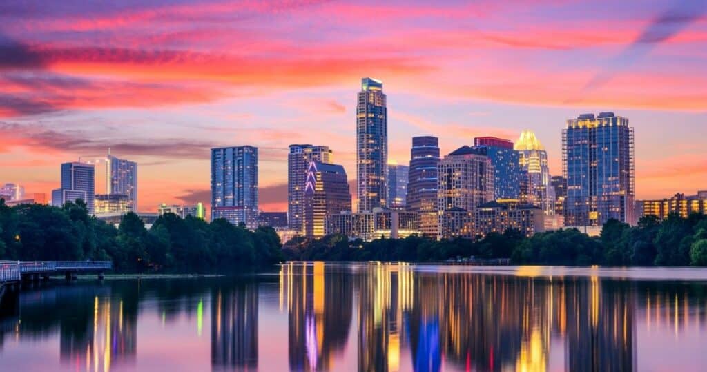 Austin, Texas skyline