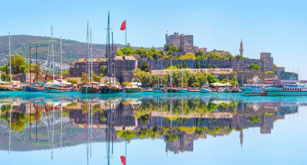 Bodrum Castle In Turkey