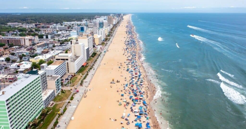 Virginia Beach oceanfront, Virginia