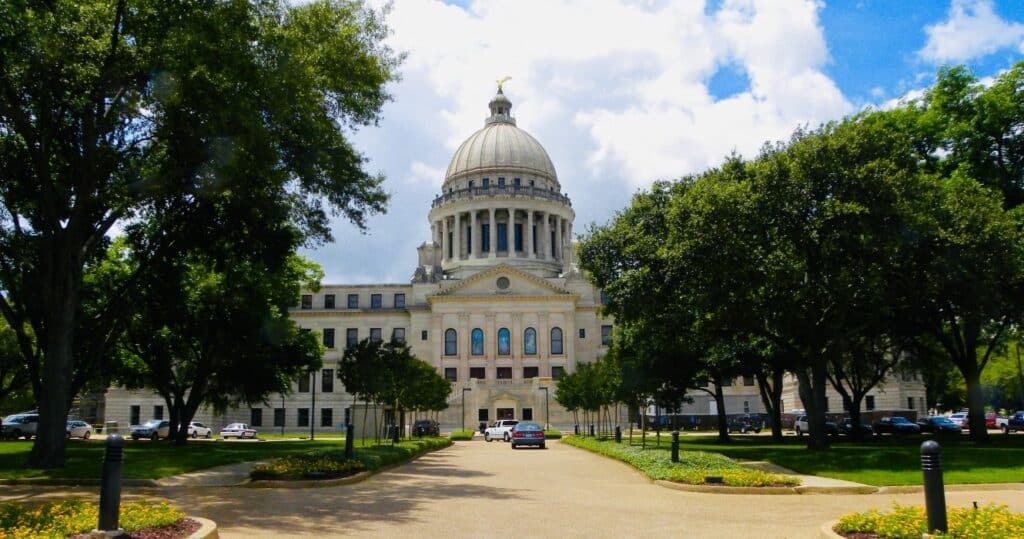 Mississippi Capitol Building Jackson MS