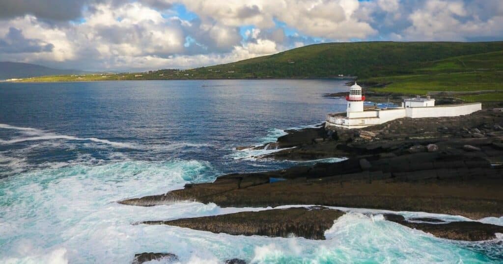 Cromwell lighthouse, Valentia Island, county Kerry, Ireland