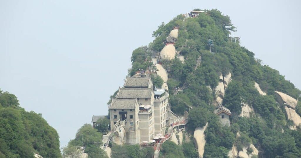 Northern peak of Huashan mountain, China