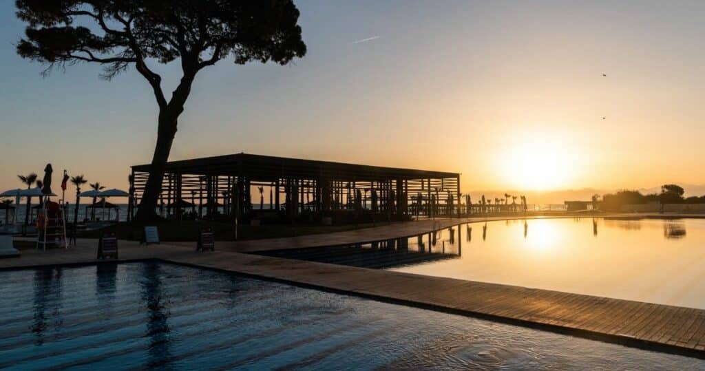 Swimming pool at Rixos Premium Belek hotel in Turkey