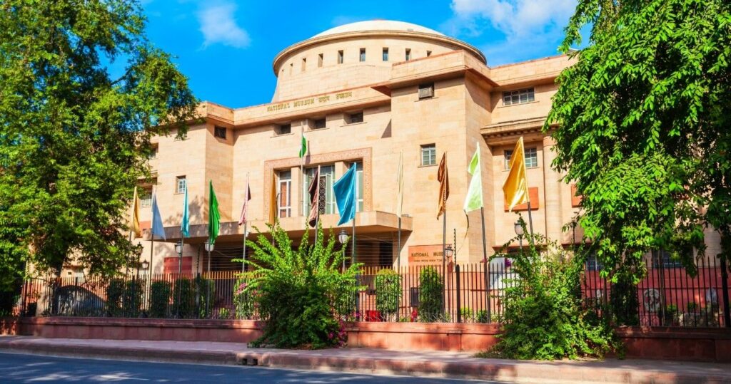 The National Museum in New Delhi, India