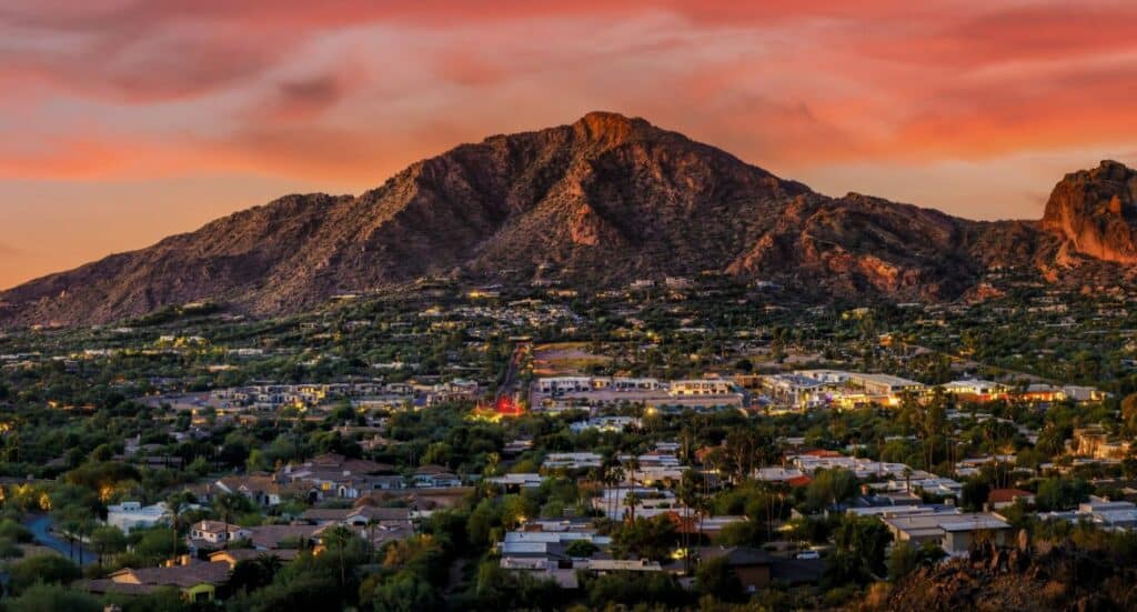 Camelback Mountain In Arizona