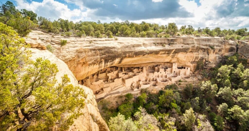 Cliff dwellings in Mesa Verde National Park, Colorado