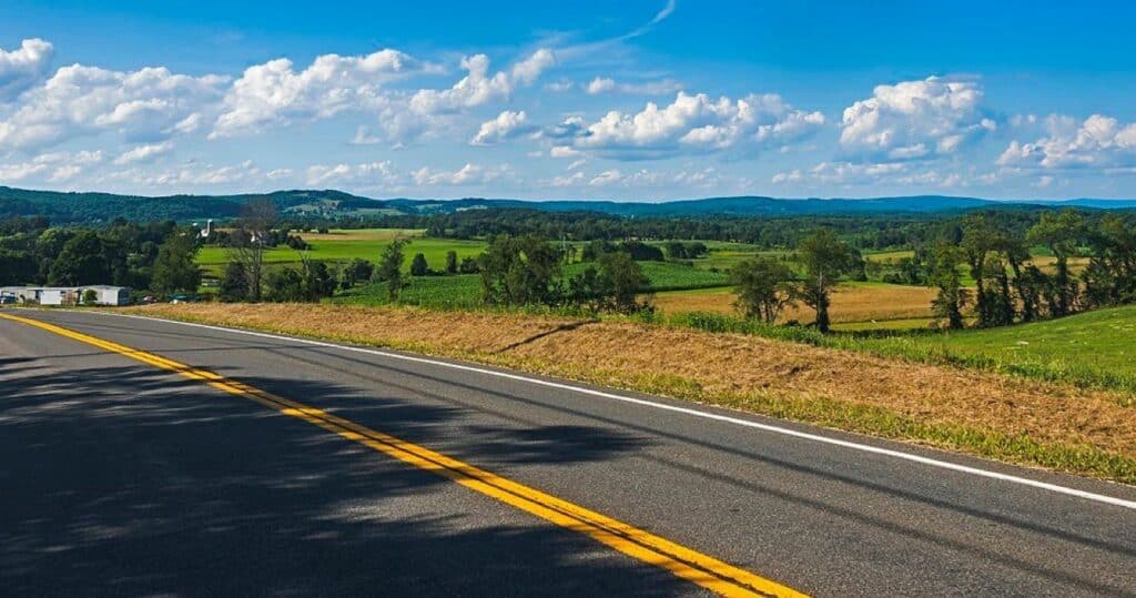 Hudson Valley landscape from NY 82