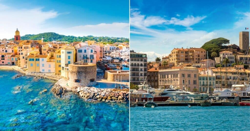 St. Tropez vs. Cannes