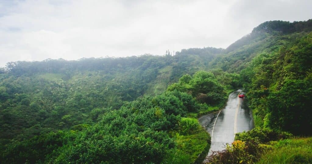 The Road to Hana (the Hana Highway) in Maui, Hawaii