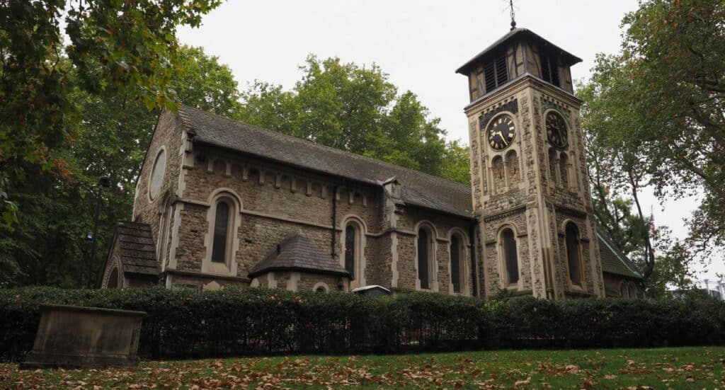 St Pancras Old Church in London