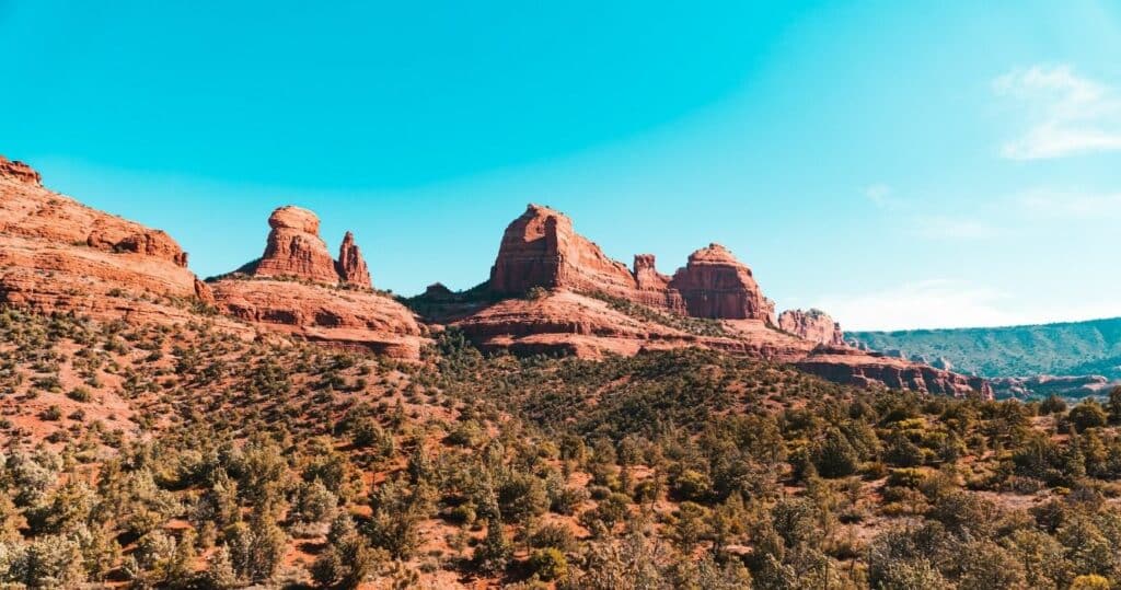 Views from Schnebly Road in Sedona, Arizona, USA