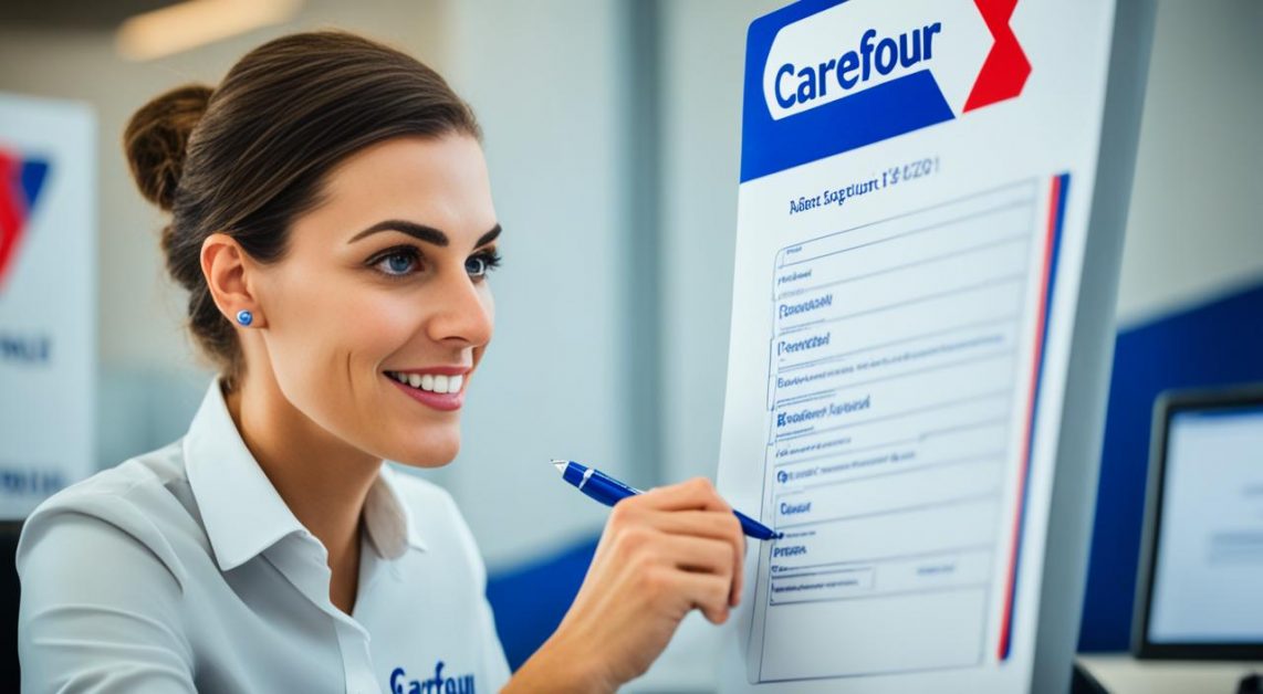 Inscrição de emprego carrefour