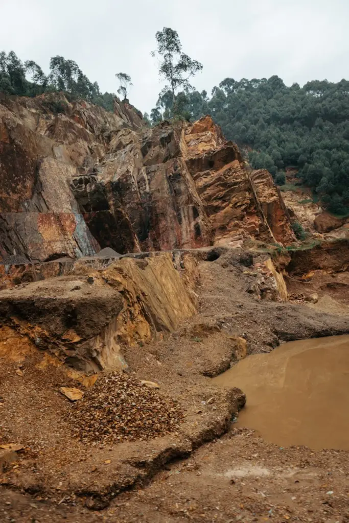 Explore the rocky landscapes and quarries in Kabale, showcasing rugged terrain and natural beauty.
